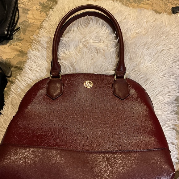 Anne Klein Rich Brown Shoulder Bag - Picture 3 of 6